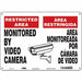 Safety Sign 10 in x 14 in Polyethylene