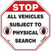 Safety Sign 24 inx24 in Polyethylene