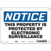 Safety Sign 7 in x 10 in Aluminum