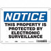 Safety Sign 7 in x 10 in Polyethylene