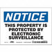 Safety Sign 5 in x 7 in Vinyl