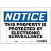 Safety Sign 7 in x 10 in Vinyl