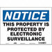 Safety Sign 10 in x 14 in Vinyl