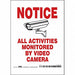 Safety Sign 7 in x 5 in Vinyl
