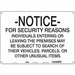 Safety Sign 14 in x 20 in Polyethylene