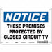 Safety Sign 7 in x 10 in Aluminum