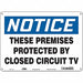 Safety Sign 10 in x 14 in Polyethylene