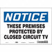 Safety Sign 7 in x 10 in Vinyl