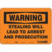 Safety Sign 7 in x 10 in Polyethylene