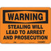 Safety Sign 10 in x 14 in Polyethylene