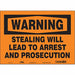 Safety Sign 10 in x 14 in Vinyl