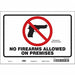 Safety Sign 7 in x 10 in Vinyl