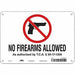Safety Sign 7 in x 10 in Polyethylene