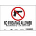 Safety Sign 7 in x 10 in Vinyl