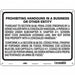Safety Sign 18 in x 24 in Aluminum