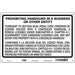 Safety Sign 24 in x 36 in Aluminum