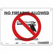 Safety Sign 7 in x 10 in Aluminum