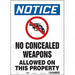 Safety Sign 14 in x 10 in Vinyl