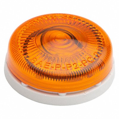 Clearance Marker Lamp FMVSS P2 PC Round