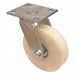 V-Groove Track-Wheel Plate Caster Swivel