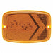 Warning Light LED Amber PC 1.0A 12VDC