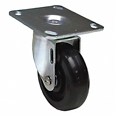 NSF-Listed Plate Caster Swivel 275 lb.