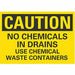 Caution Sign 10inx14in Non-PVC Polymer