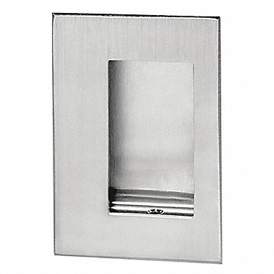 Flush Door Pull 3-1/2 W x 5 L