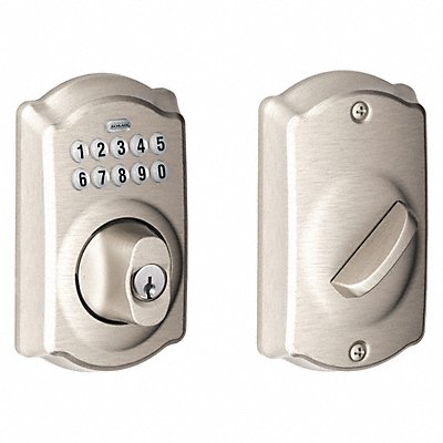 Push Button Lockset Deadbolt Handle