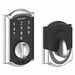 Electronic Lock Deadbolt Bright Chrome