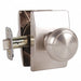Knob Lockset Satin Nickel Passage Gr 2