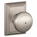 Knob Lockset Satin Nickel Privacy Gr 2