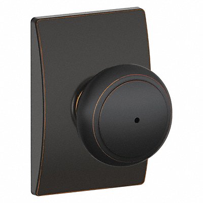 Knob Lockset Antique Bronze Privacy Gr 2