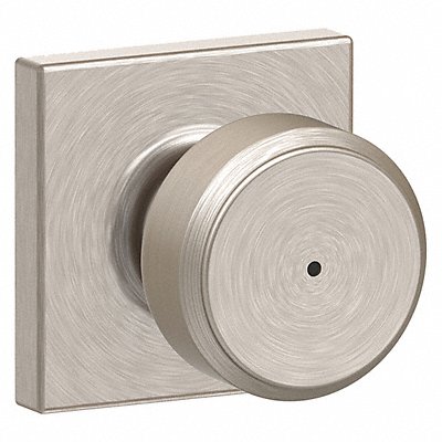 Knob Lockset Satin Nickel Privacy Gr 2