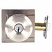 Knob Lockset Satin Nickel Entrance Gr 2
