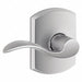 Door Lever Lockset Satin Chrome Passage