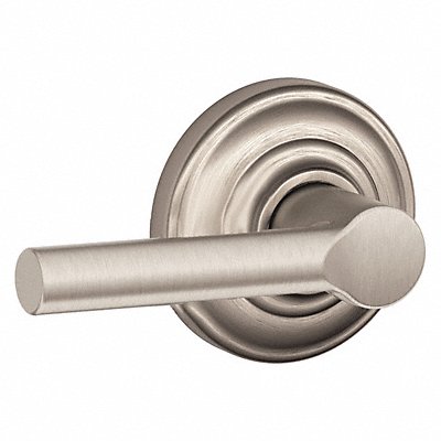 Door Lever Lockset Satin Nickel Passage