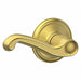 Door Lever Lockset Satin Brass Passage