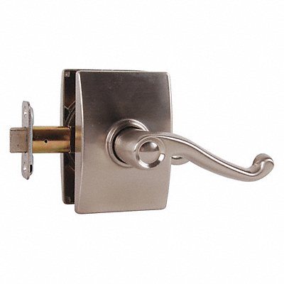 Door Lever Lockset Satin Nickel Passage