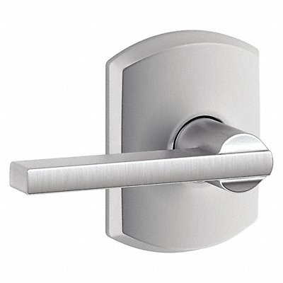 Door Lever Lockset Satin Chrome Passage