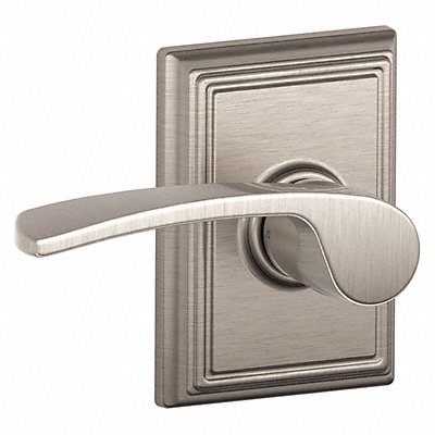 Door Lever Lockset Satin Nickel Passage