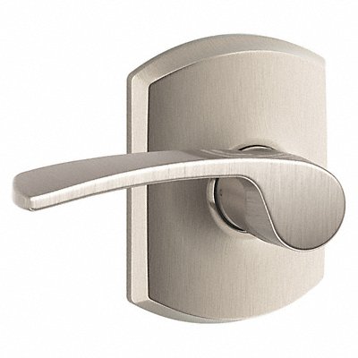 Door Lever Lockset Satin Nickel Passage