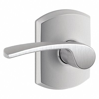 Door Lever Lockset Satin Chrome Passage