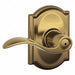 Door Lever Lockset Antique Brass Privacy