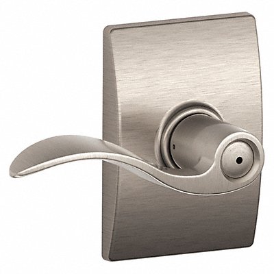 Door Lever Lockset Satin Nickel Privacy