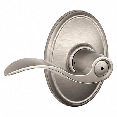 Door Lever Lockset Satin Nickel Privacy