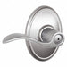 Door Lever Lockset Satin Chrome Privacy