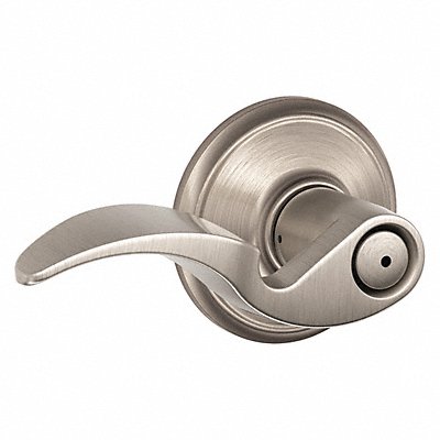 Door Lever Lockset Satin Nickel Privacy