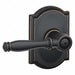 Lever Lockset Antique Bronze Privacy