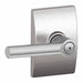 Door Lever Lockset Satin Chrome Privacy